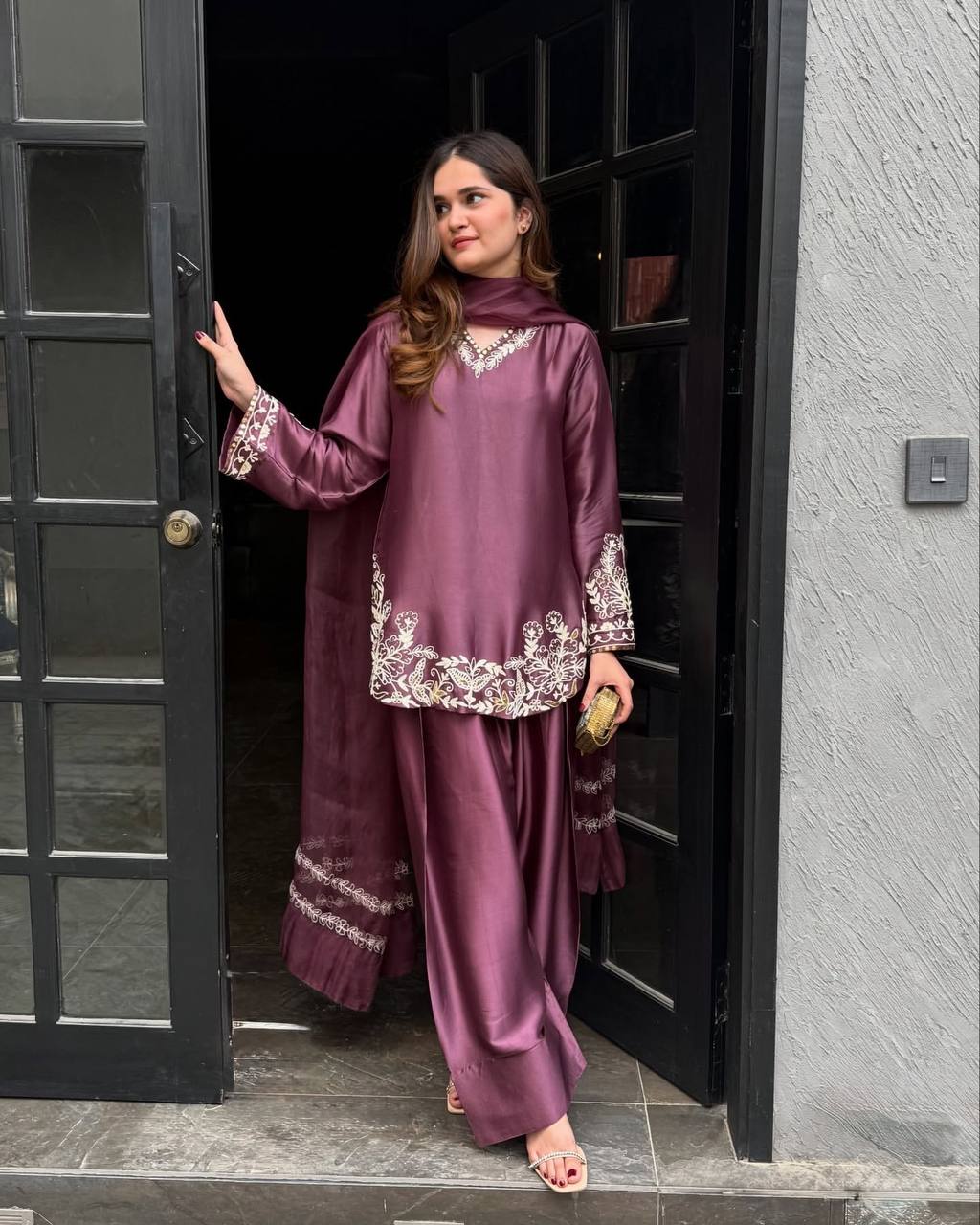 The Purple Suit Where Style Meets Strength