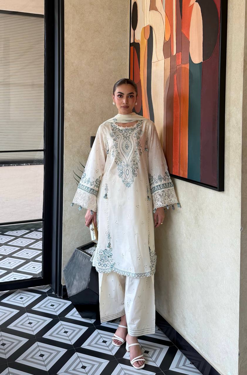 Traditional Charm A Woman's Elegant Ensemble