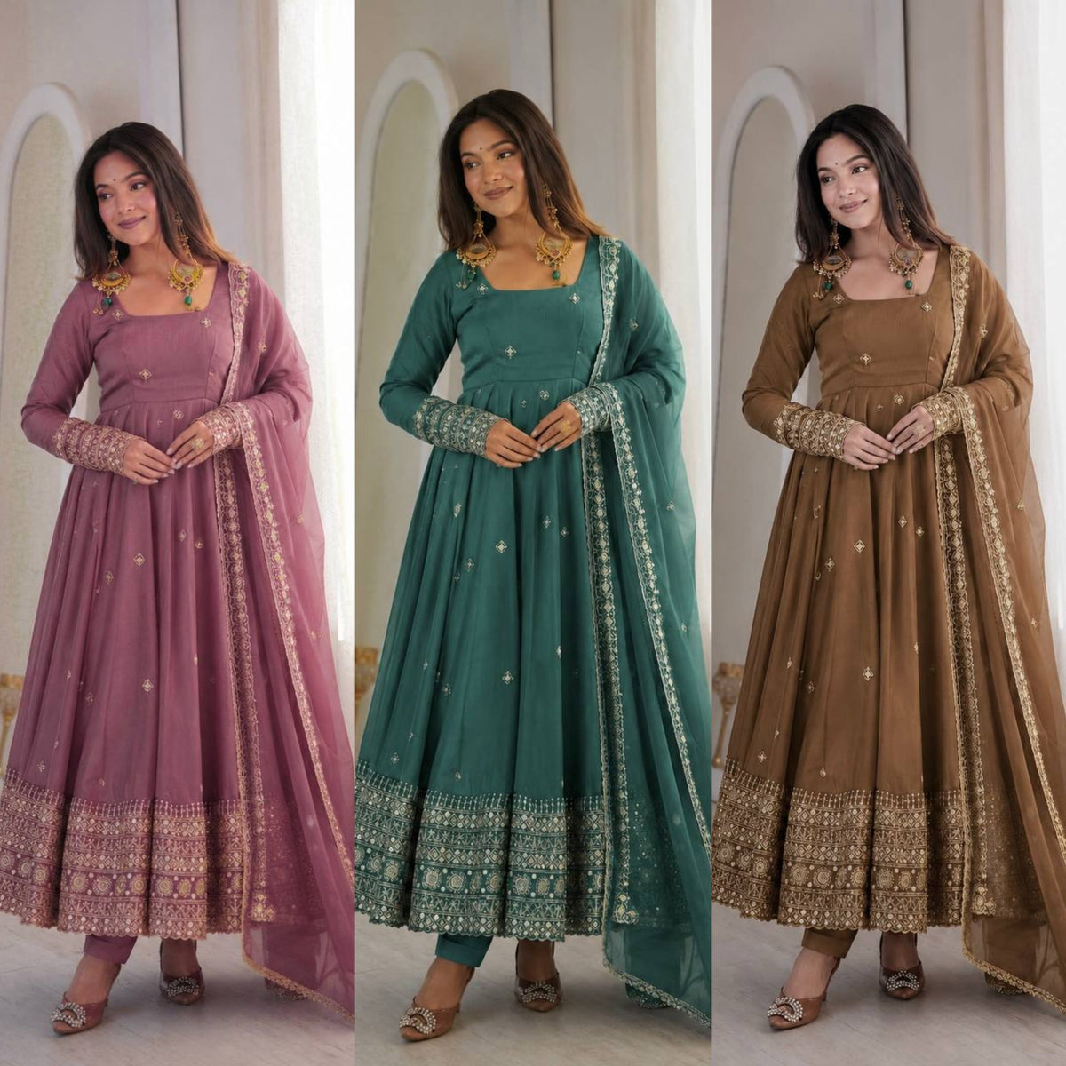Vibrant Elegance The Anarkali Suit Collection