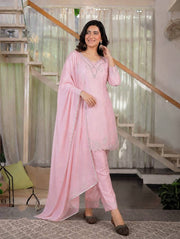 Stairs of Style Pink Salwar Delight