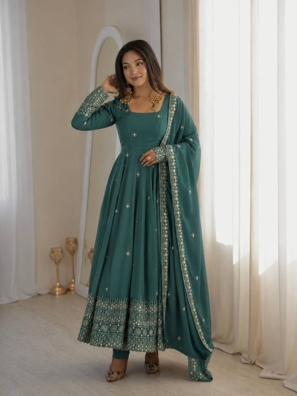 Vibrant Elegance The Anarkali Suit Collection