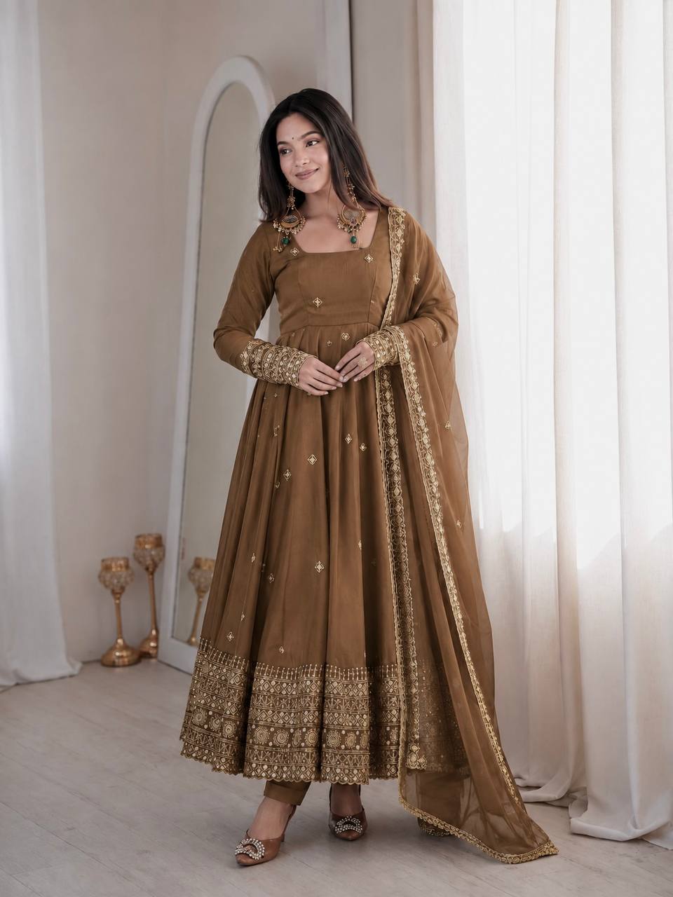 Vibrant Elegance The Anarkali Suit Collection