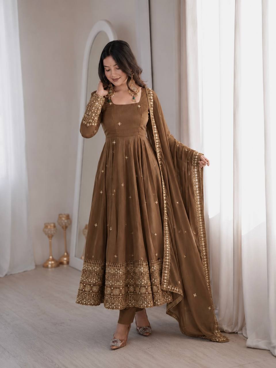 Vibrant Elegance The Anarkali Suit Collection