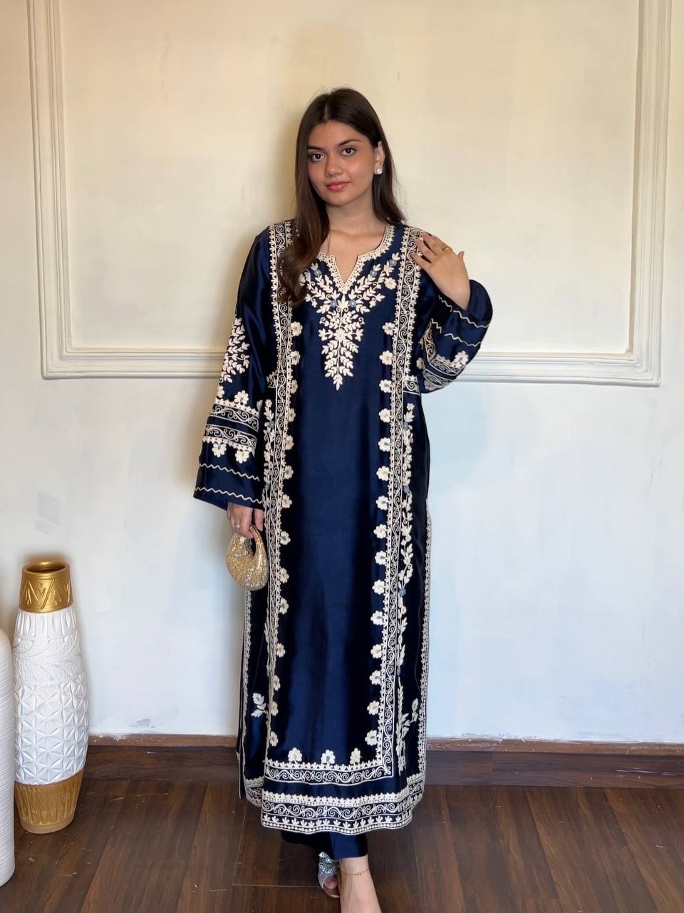 Embroidered Essence Where Style Blooms