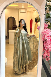 Radiant Elegance The Luxe Green Ensemble