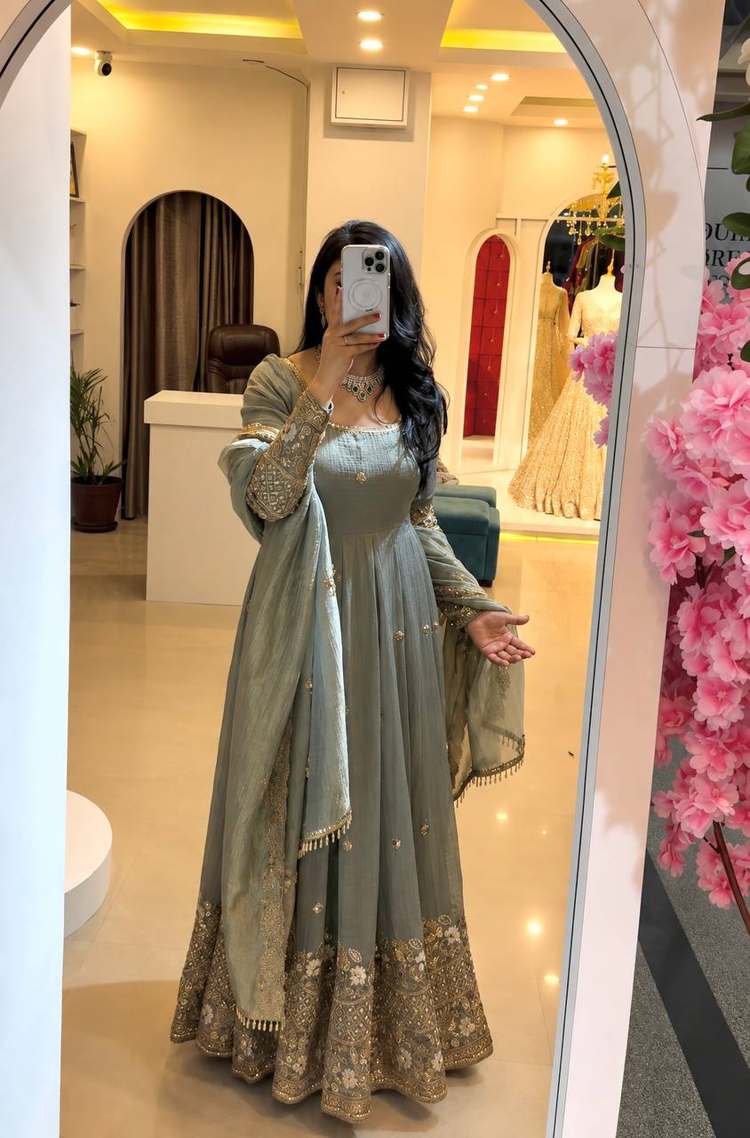 Radiant Elegance The Luxe Green Ensemble