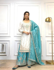 Timeless Elegance Embroidered Suit for You