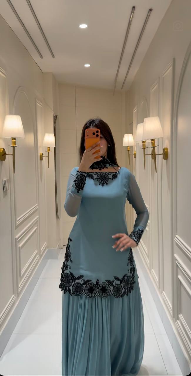 Celestial Charm Blue Dress Line