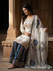 Vibrant Elegance in Traditional Pakistani Attire
