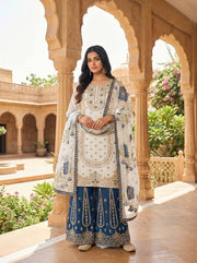 Vibrant Elegance in Traditional Pakistani Attire