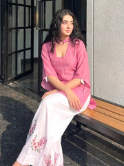 Pink Serenity Fashion Meets Comfort on Stree