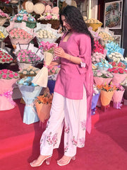 Pink Serenity Fashion Meets Comfort on Stree