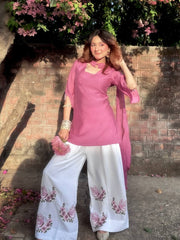 Pink Serenity Fashion Meets Comfort on Stree