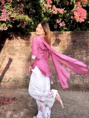 Pink Serenity Fashion Meets Comfort on Stree