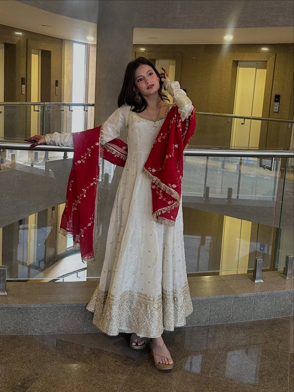 Feminine Flair The Ultimate White Dress