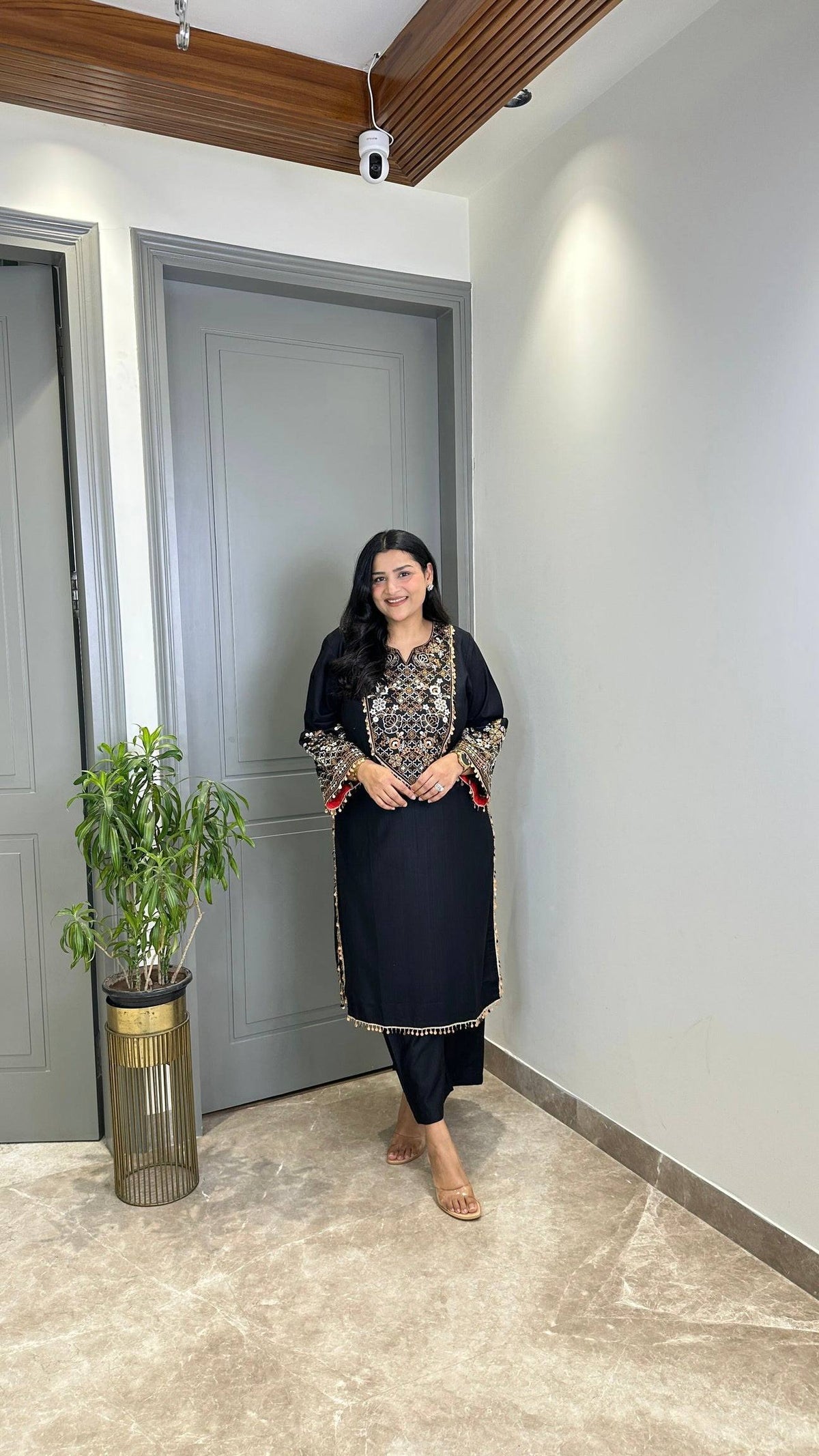 Urban Elegance Blue Kurti Fashion Line