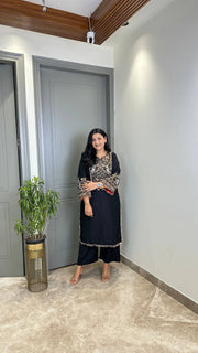 Urban Elegance Blue Kurti Fashion Line