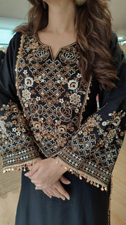 Urban Elegance Blue Kurti Fashion Line