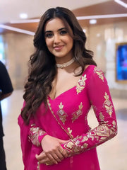 Ethereal Charm Glamorous Pink Attire