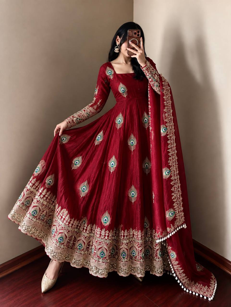 Festive Flair Indian Dresses in Every Hue