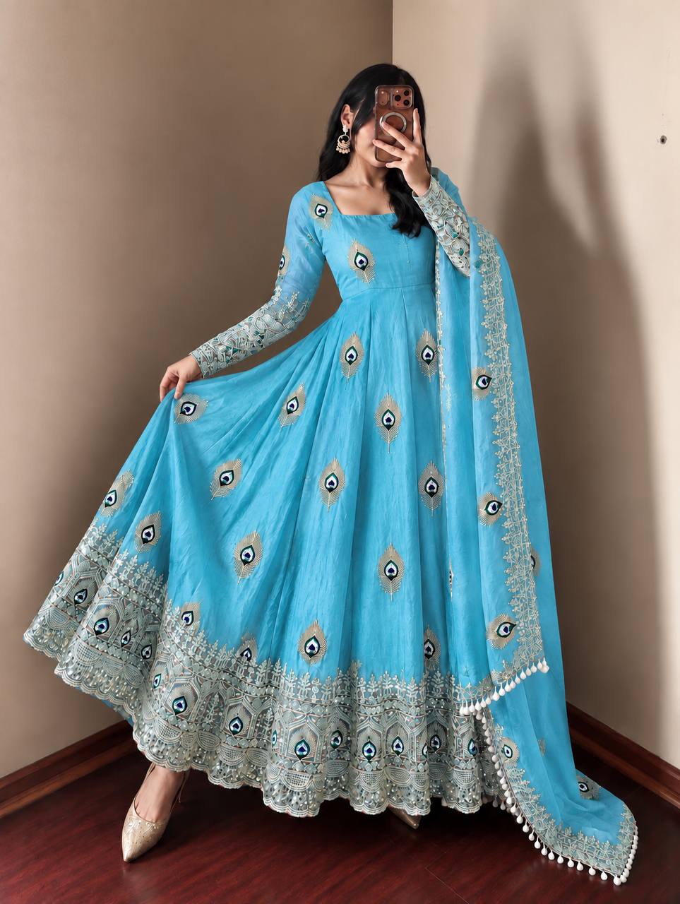 Festive Flair Indian Dresses in Every Hue