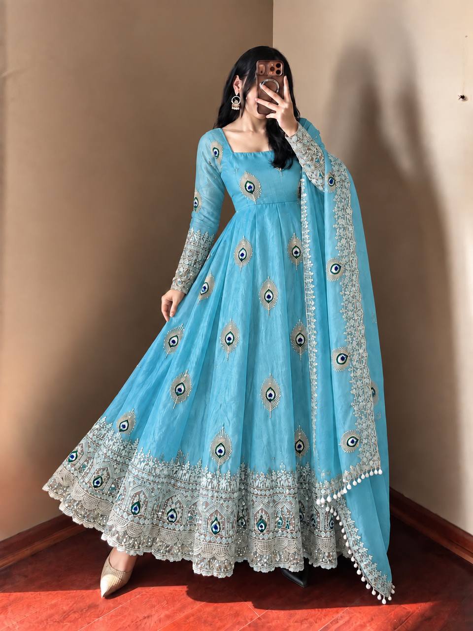 Festive Flair Indian Dresses in Every Hue