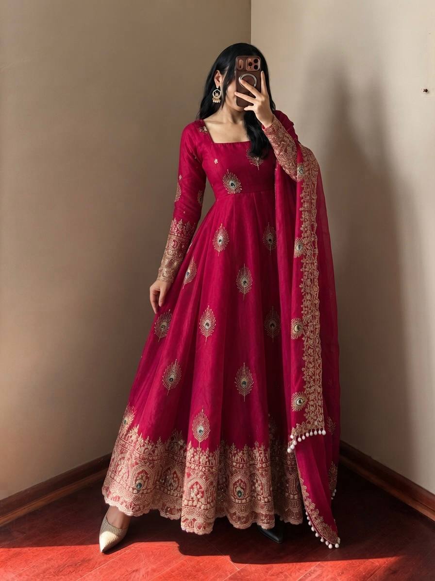Festive Flair Indian Dresses in Every Hue