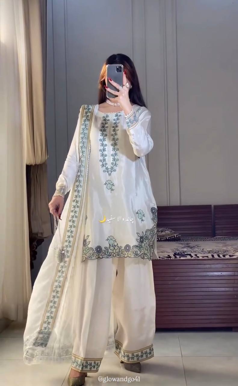 Serene Beauty White Suit for Every Occasion