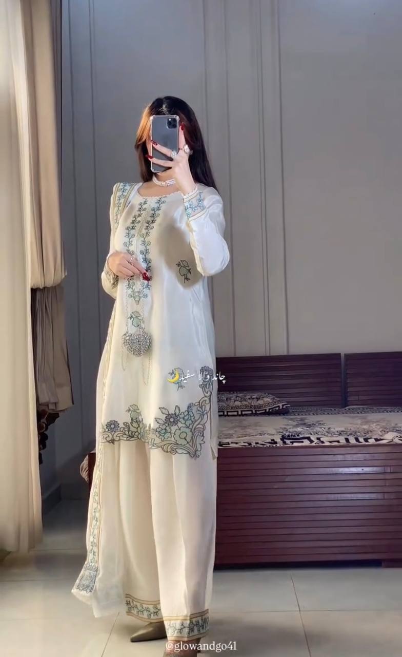 Serene Beauty White Suit for Every Occasion