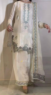 Serene Beauty White Suit for Every Occasion