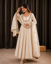 Vibrant Anarkali Fusion of Culture and Elegance