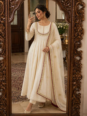 Vibrant Anarkali Fusion of Culture and Elegance
