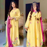 Radiant Elegance The Yellow Dress Collection