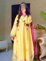 Radiant Elegance The Yellow Dress Collection