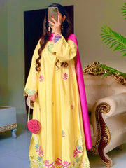 Radiant Elegance The Yellow Dress Collection