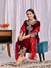 Luxurious Velvet Ensemble for Effortless Style