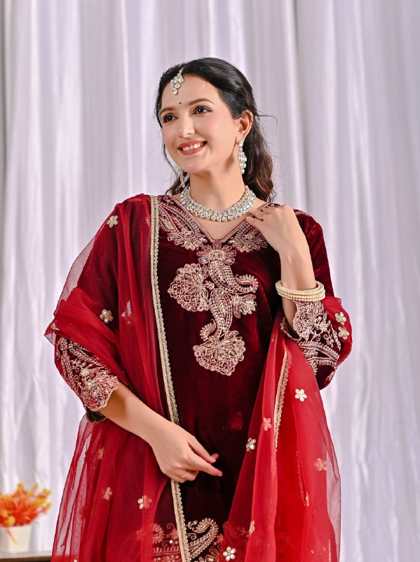 Luxurious Velvet Ensemble for Effortless Style