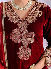Luxurious Velvet Ensemble for Effortless Style