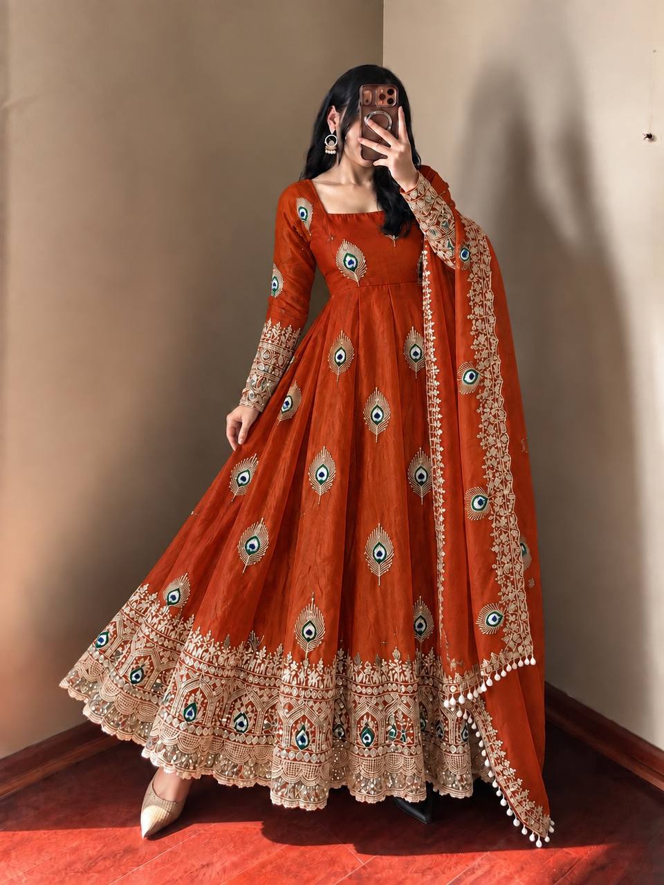 Festive Flair Indian Dresses in Every Hue