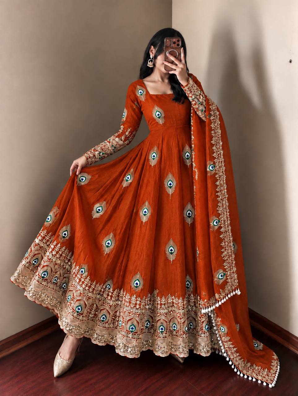 Festive Flair Indian Dresses in Every Hue
