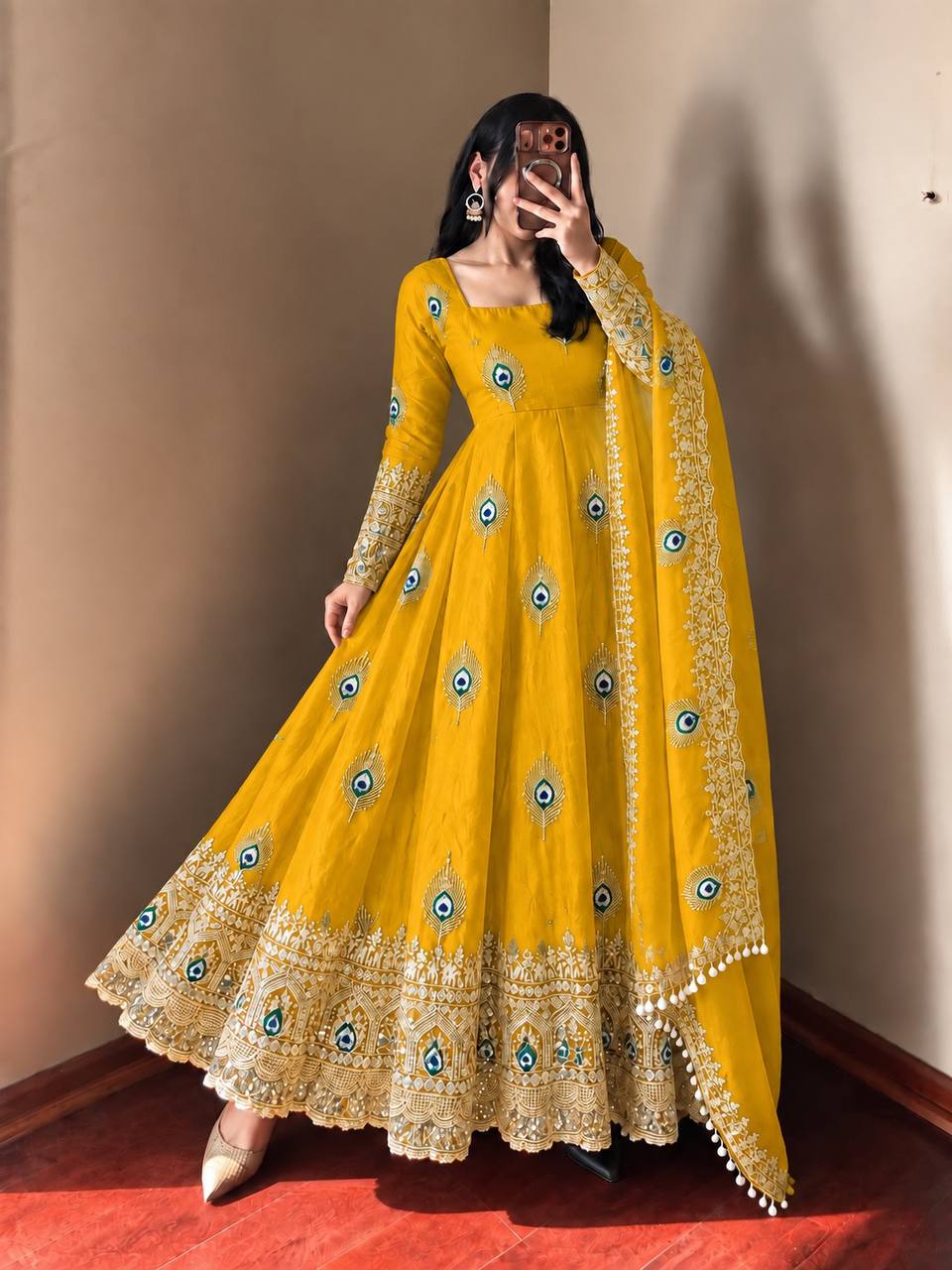 Festive Flair Indian Dresses in Every Hue