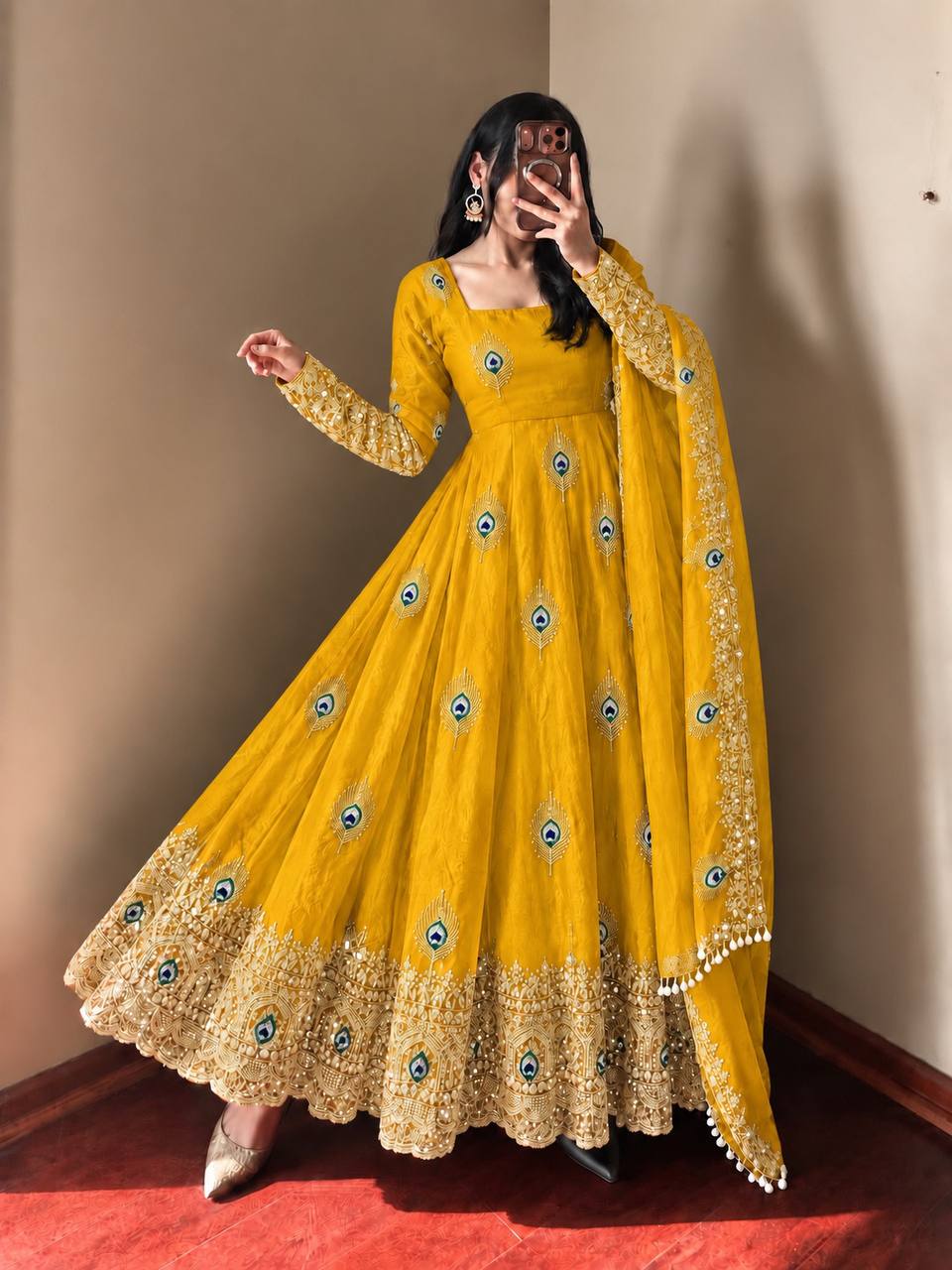Festive Flair Indian Dresses in Every Hue
