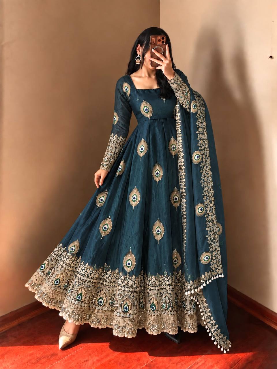 Festive Flair Indian Dresses in Every Hue