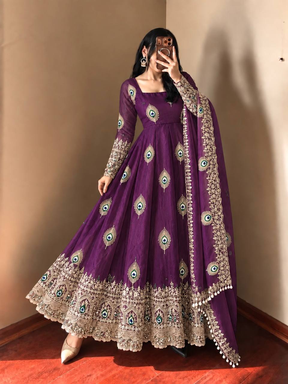 Festive Flair Indian Dresses in Every Hue
