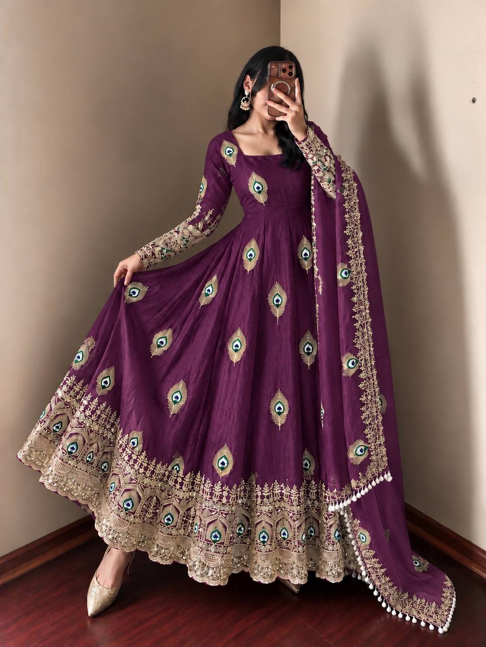 Festive Flair Indian Dresses in Every Hue