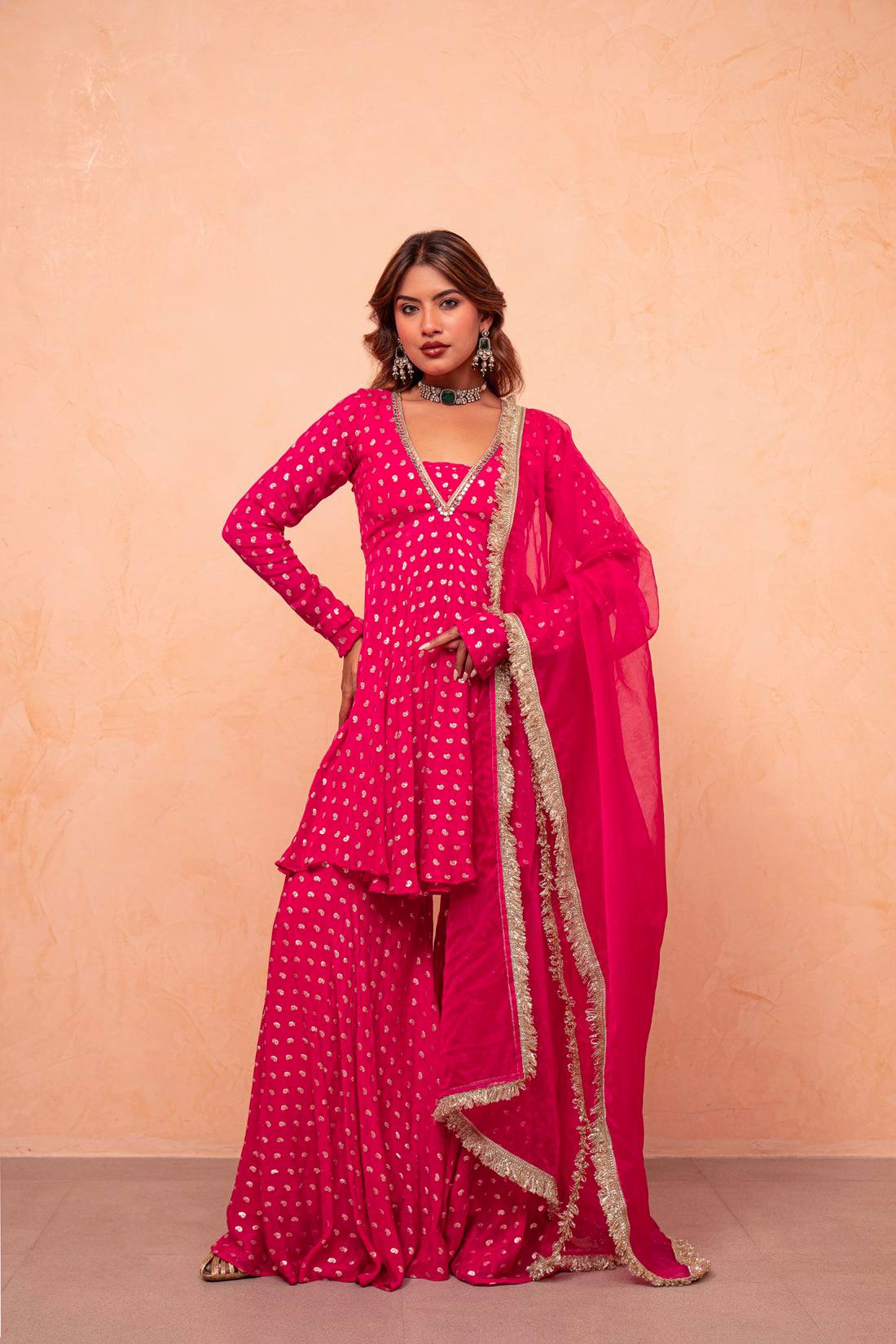Trendy Polka Dot Suit for Effortless Elegance