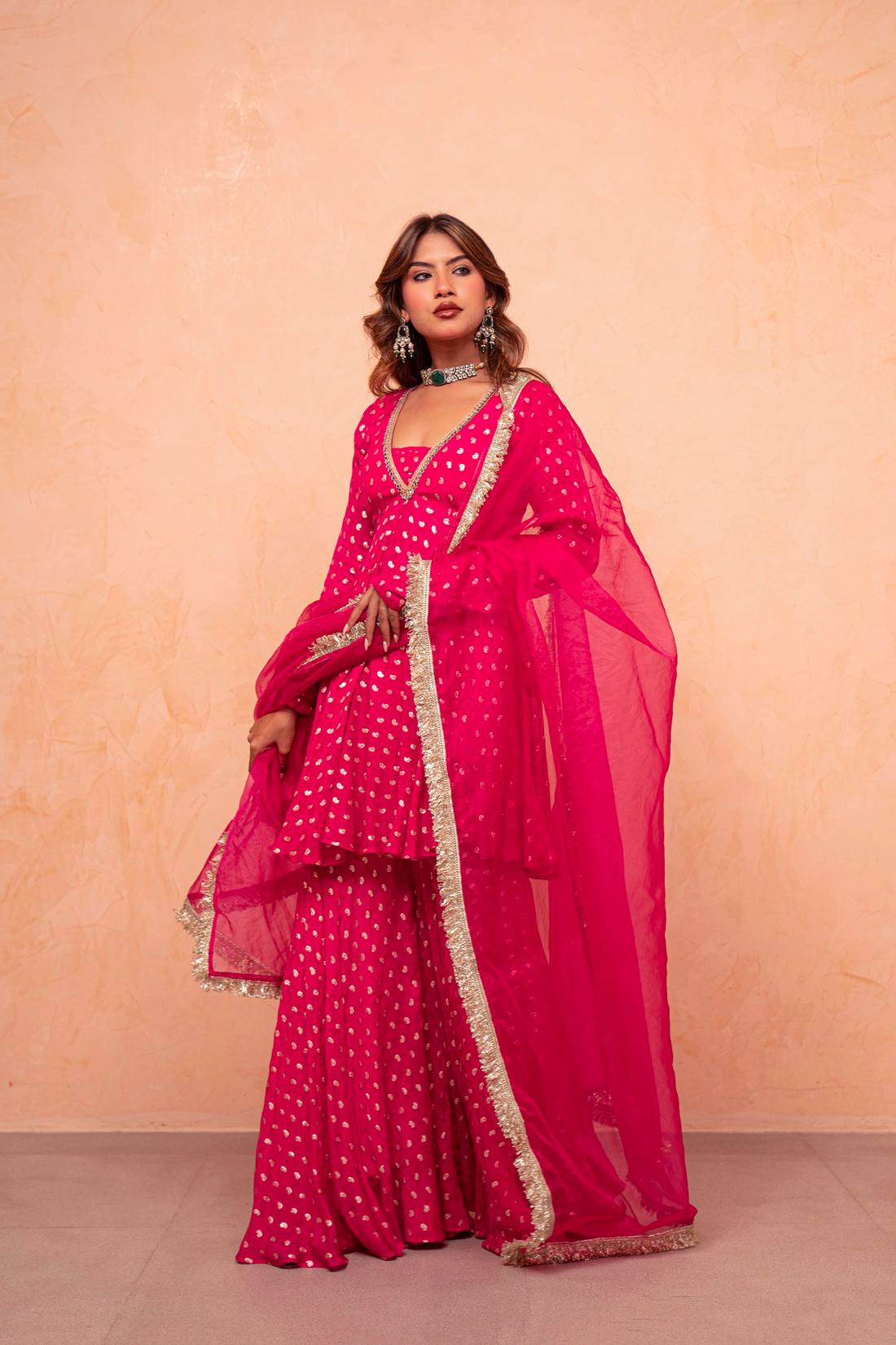 Trendy Polka Dot Suit for Effortless Elegance