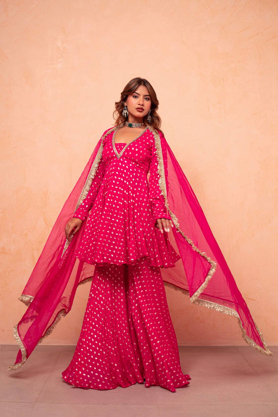Trendy Polka Dot Suit for Effortless Elegance
