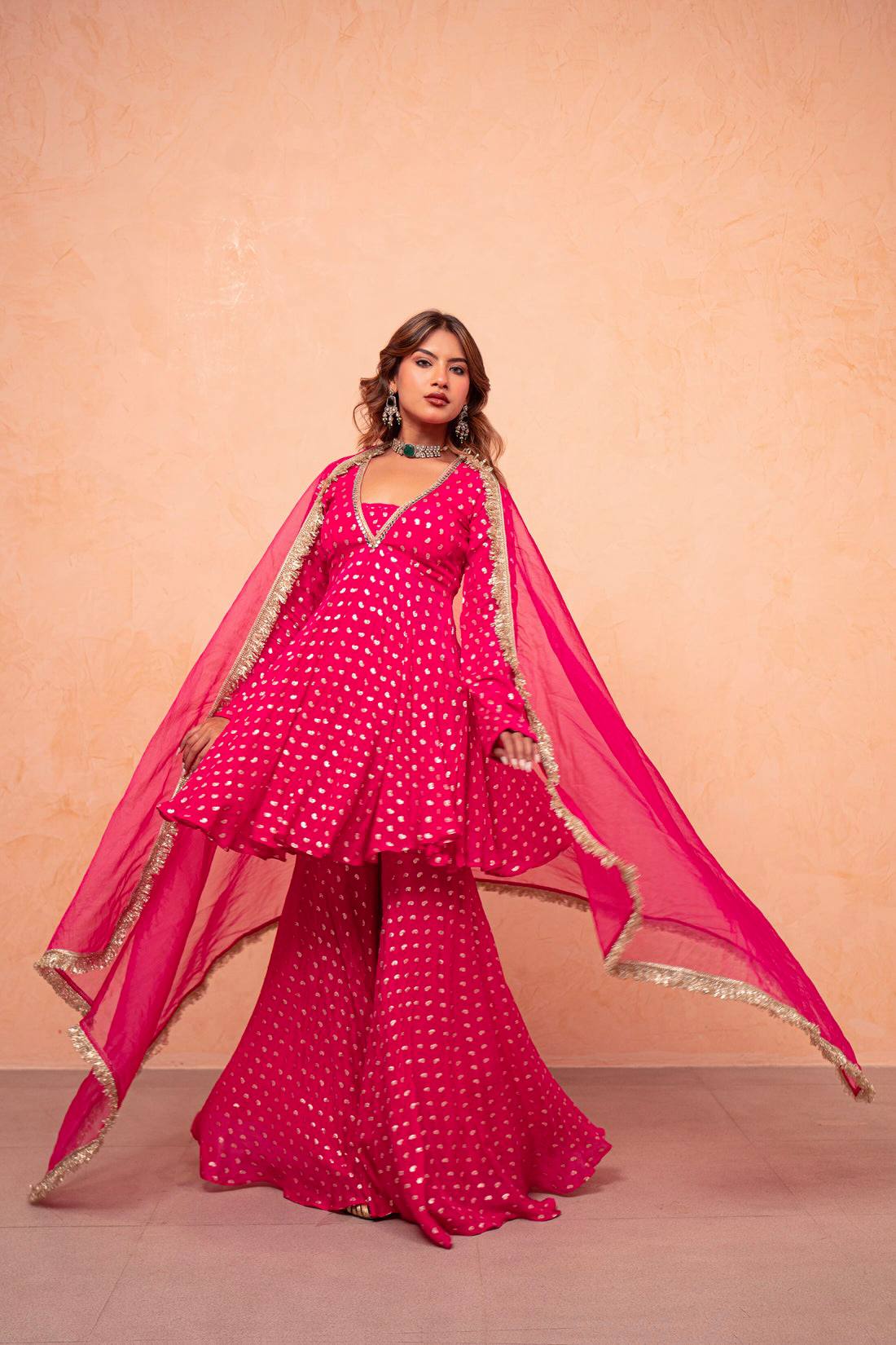Trendy Polka Dot Suit for Effortless Elegance