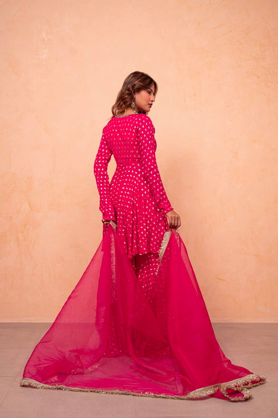 Trendy Polka Dot Suit for Effortless Elegance